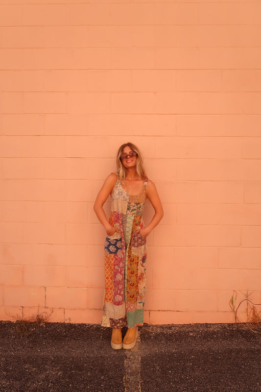 Riley Patchwork Jumpsuit