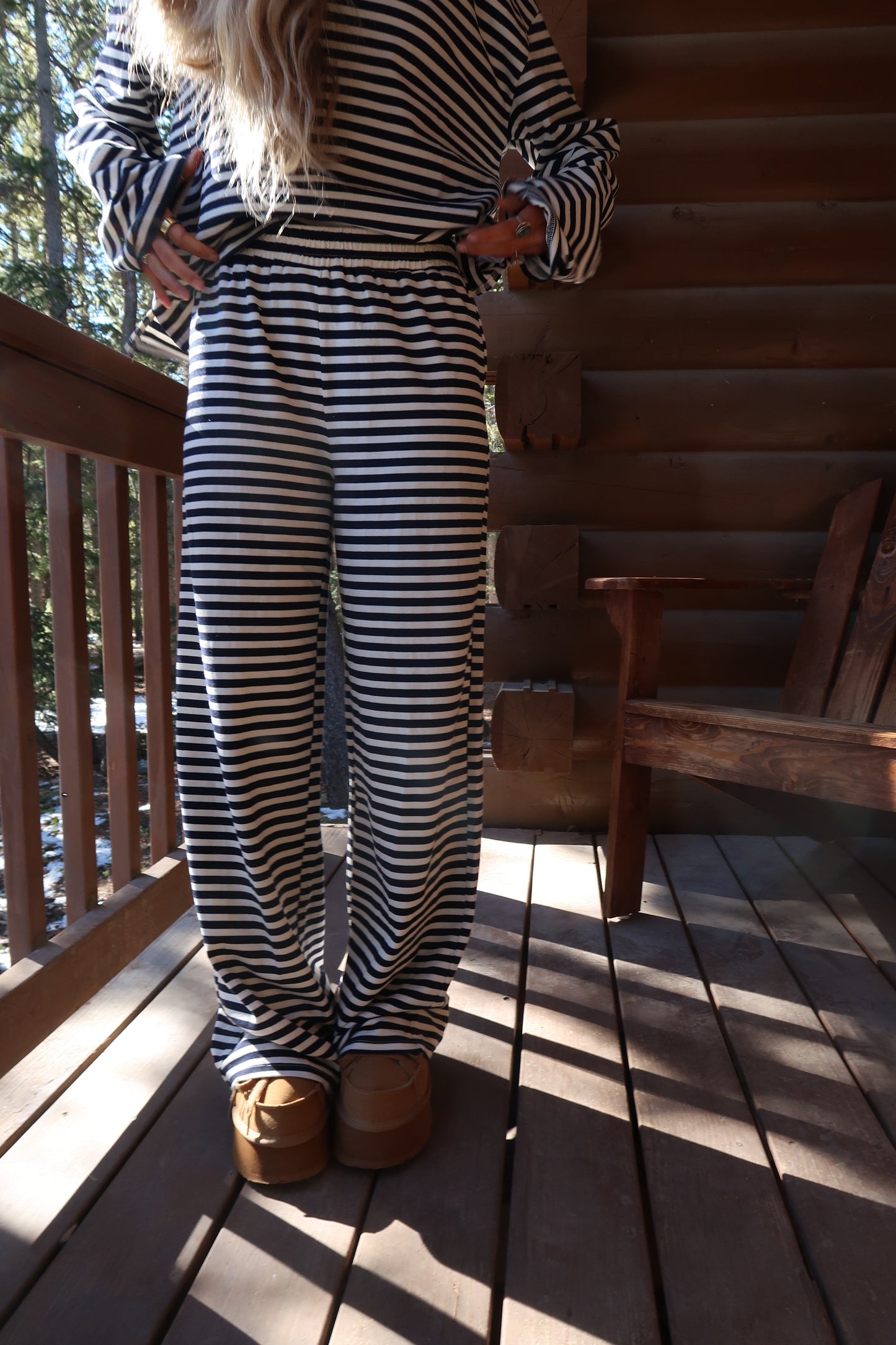 Mountain Air Stripe Pants