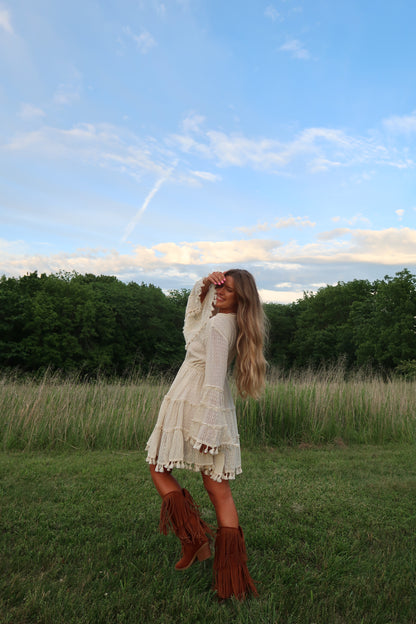 Golden Hour Shimmer Dress
