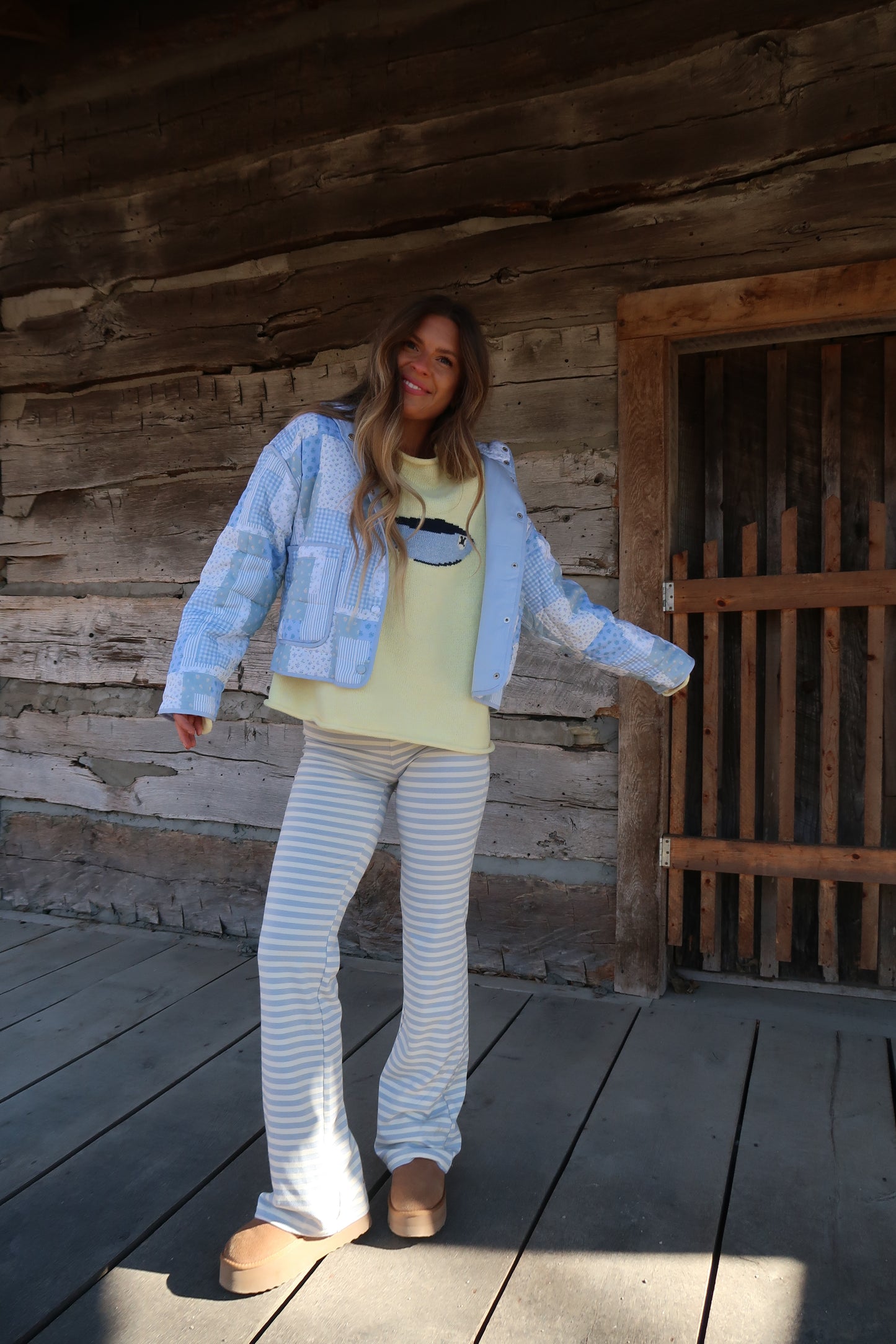 Blue Belle Quilted Jacket
