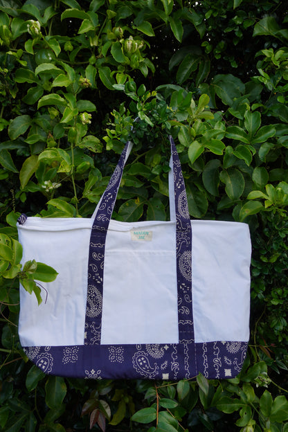 Lani Bandana Canvas Tote