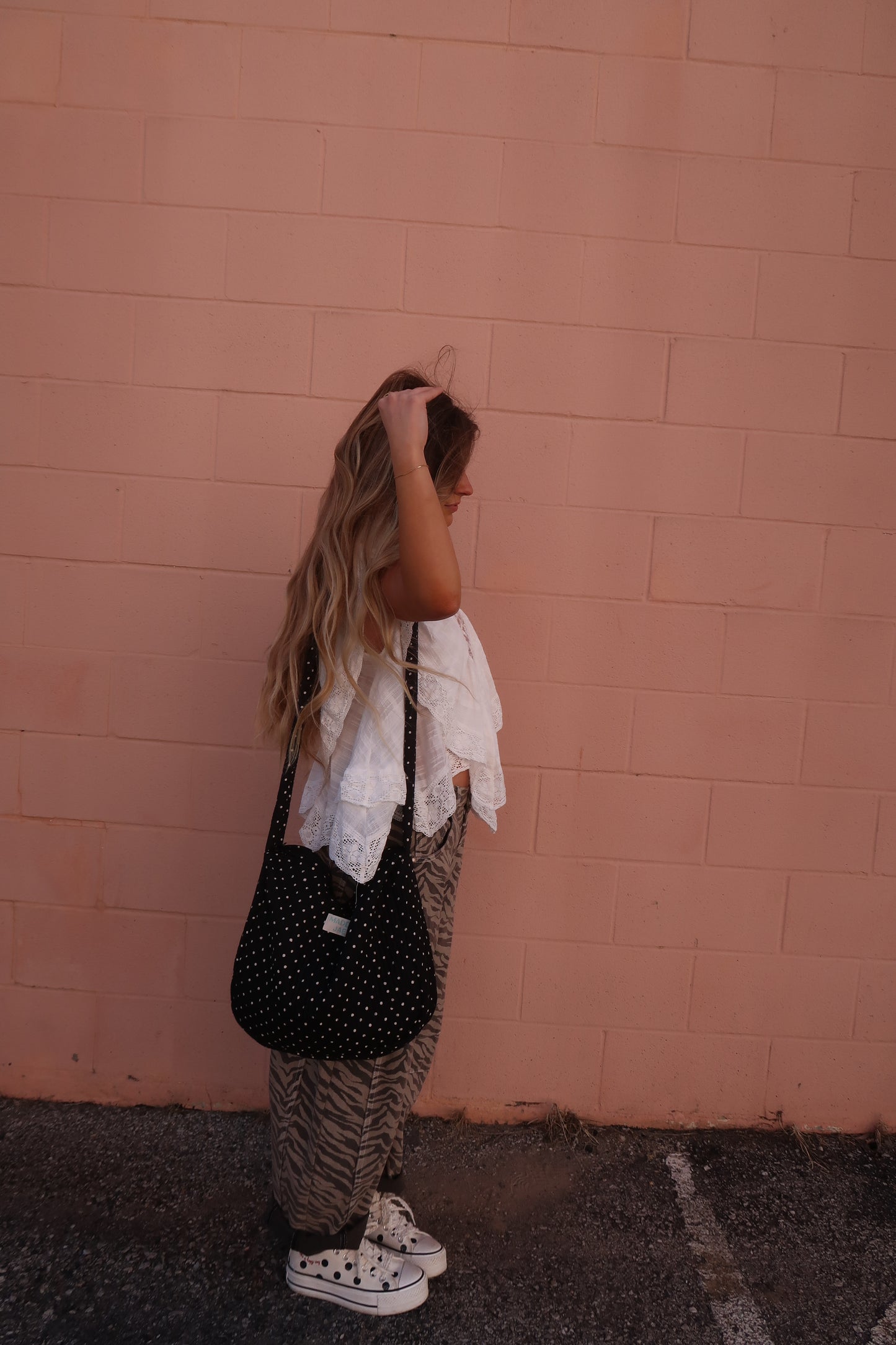 Minnie Quilted Hobo Bag