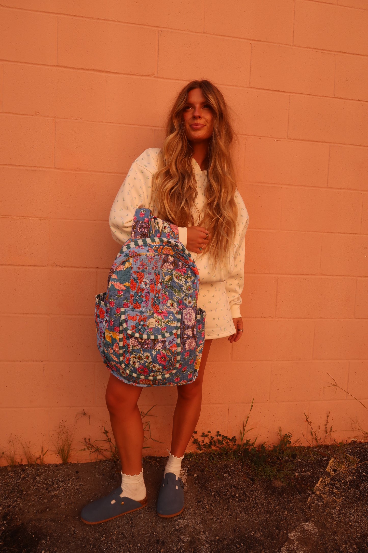 Loretta Quilted Backpack