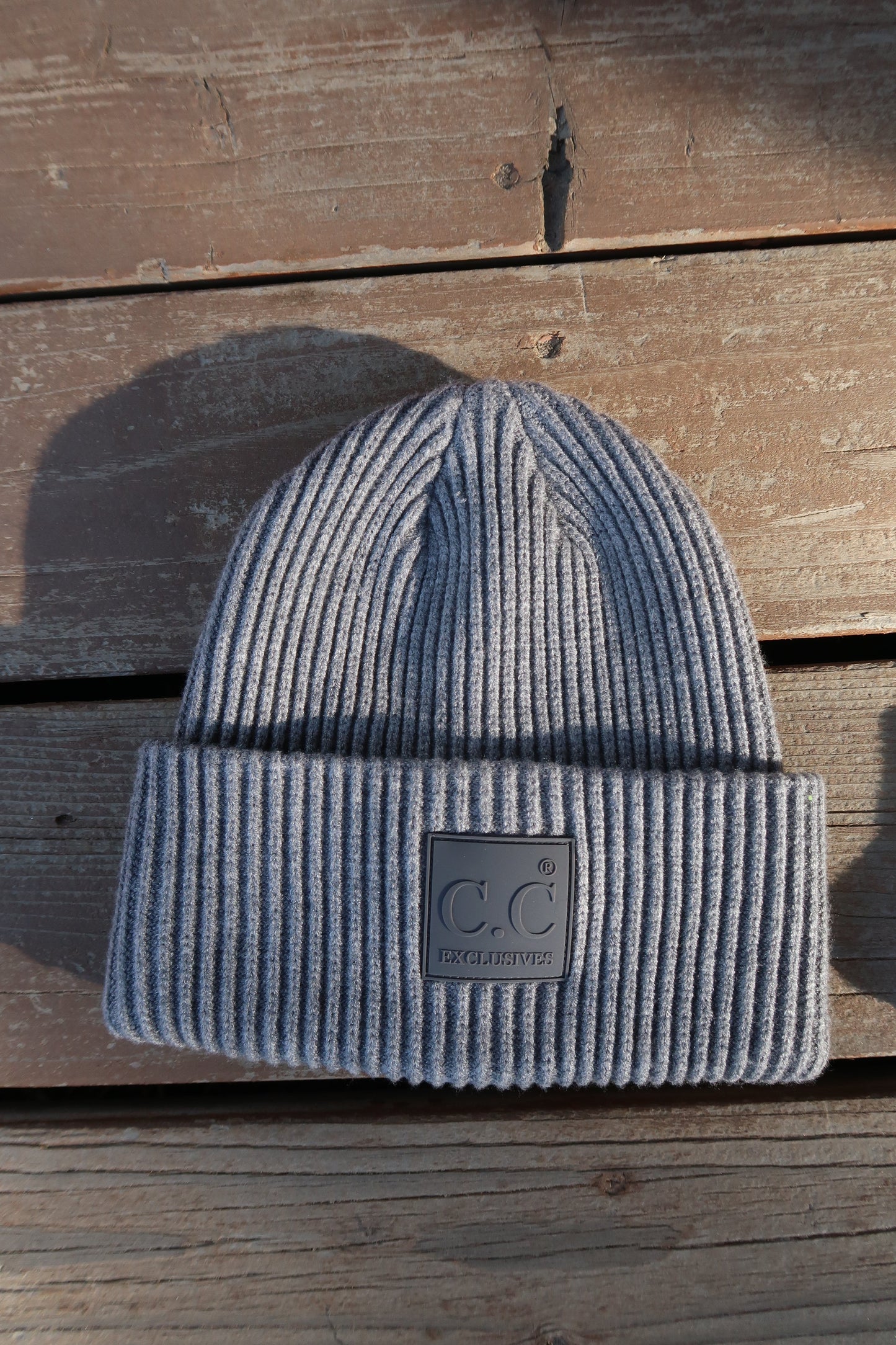 heathered beanie