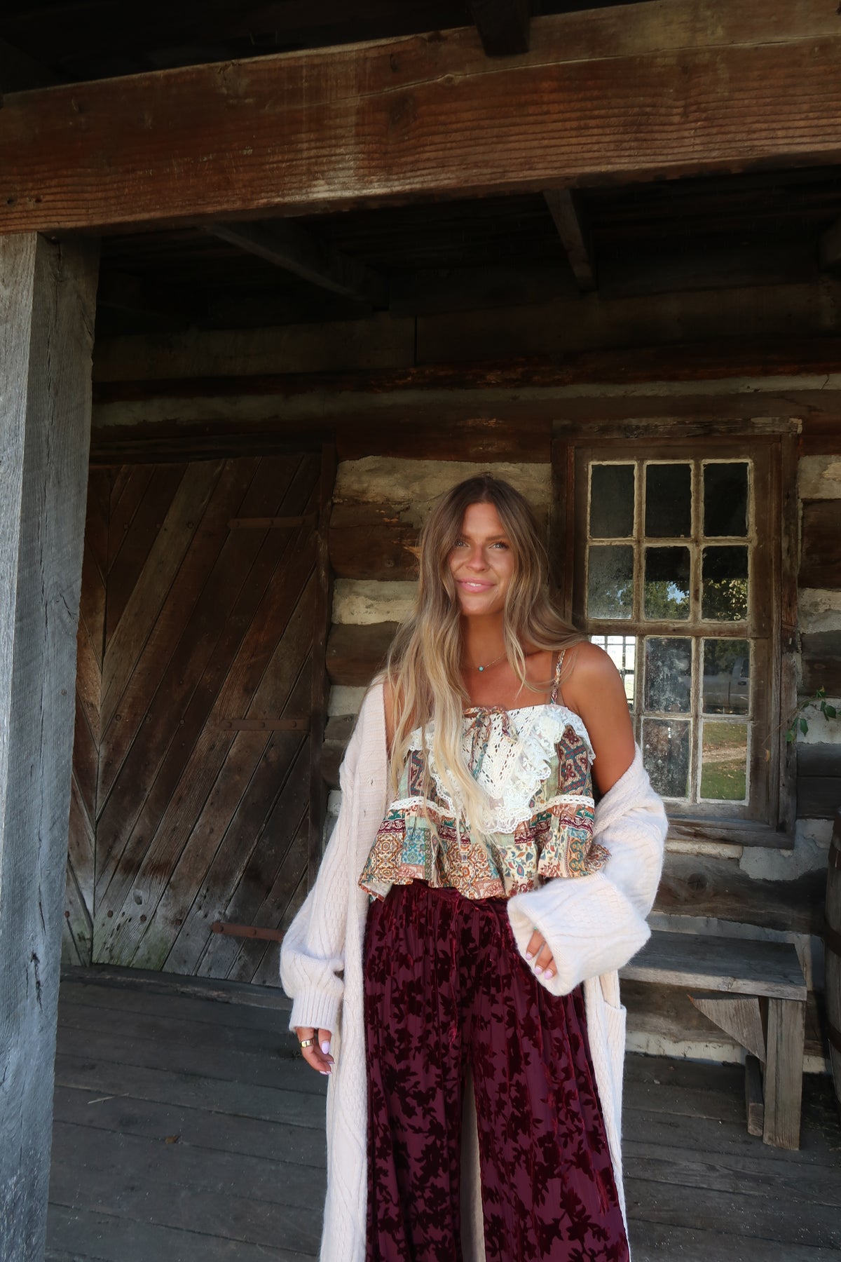 Rusty Patchwork Prairie Tank