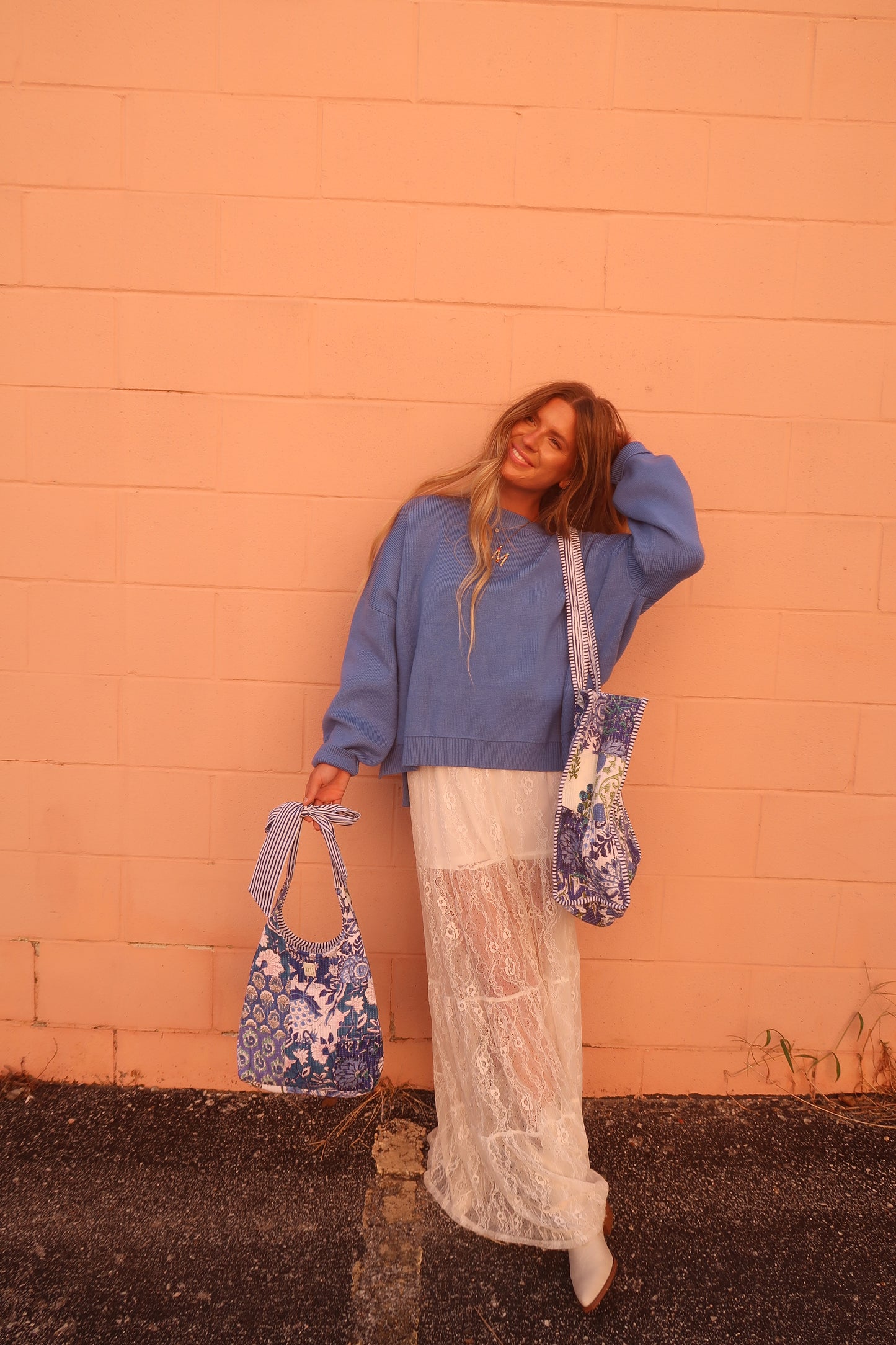 Isla Quilted Tote Bag