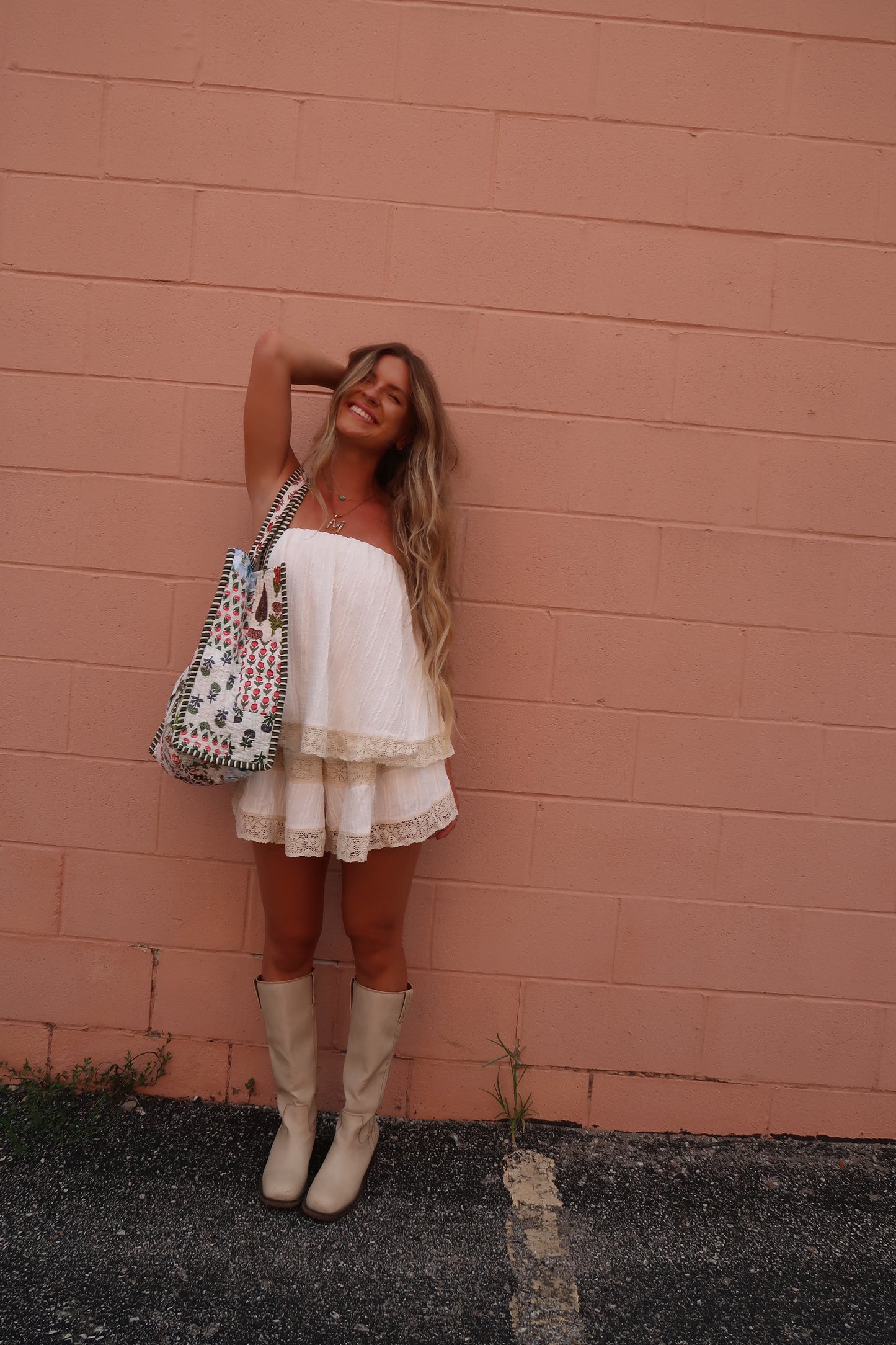 Lottie Quilted Tote Bag
