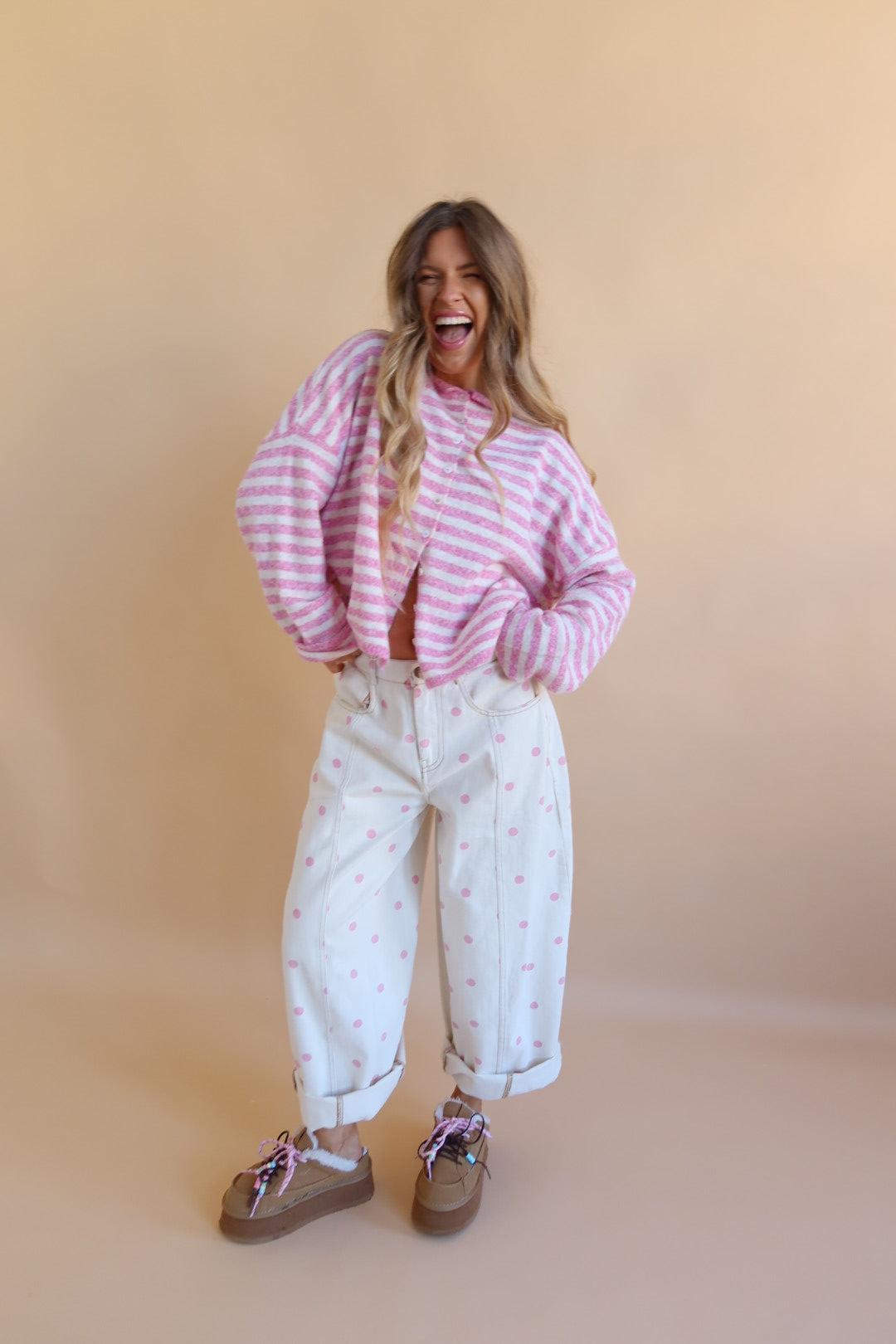 Be Mine Stripe Everyday cardi
