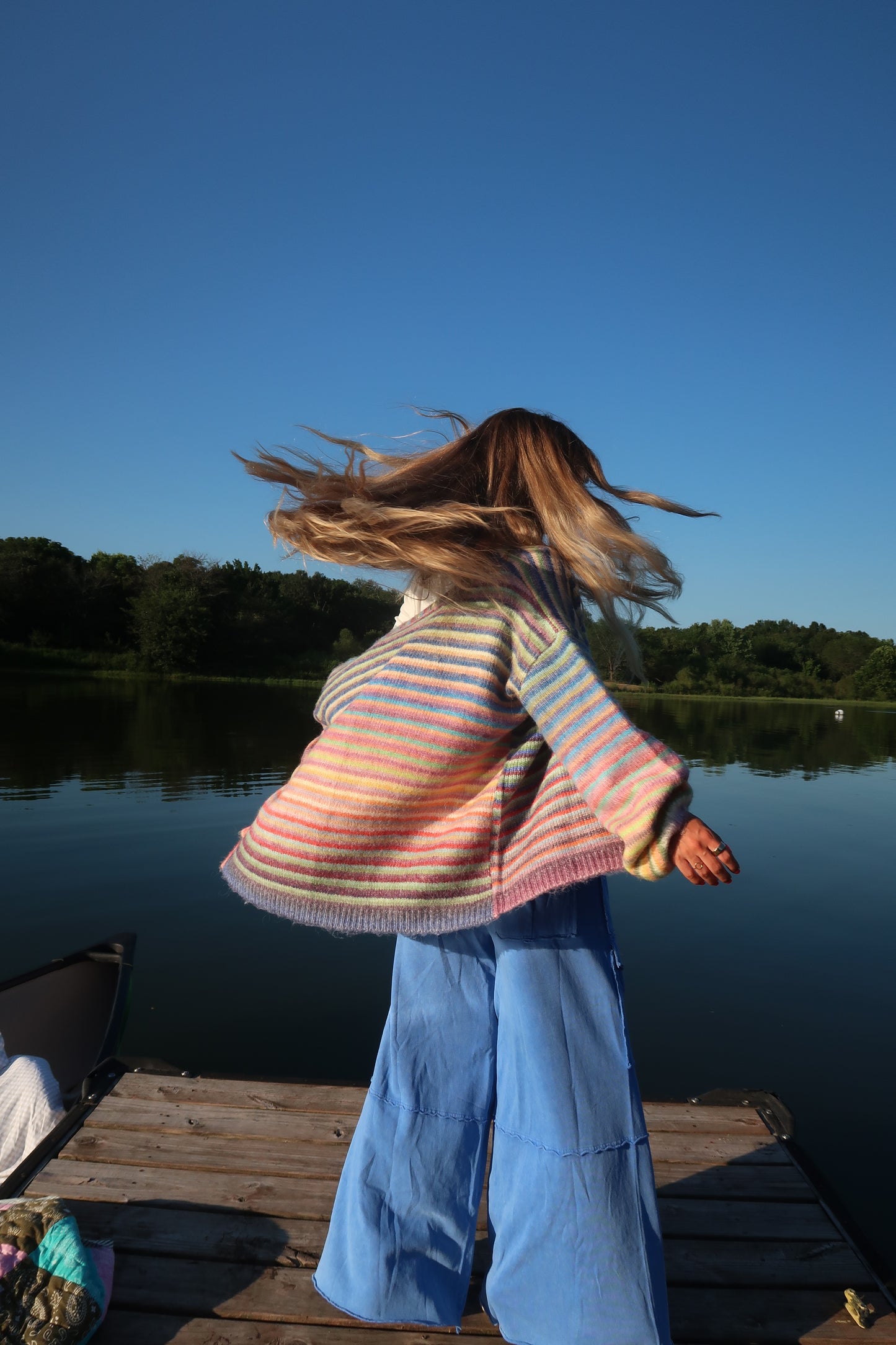 Crisp Air Oversized Cardi