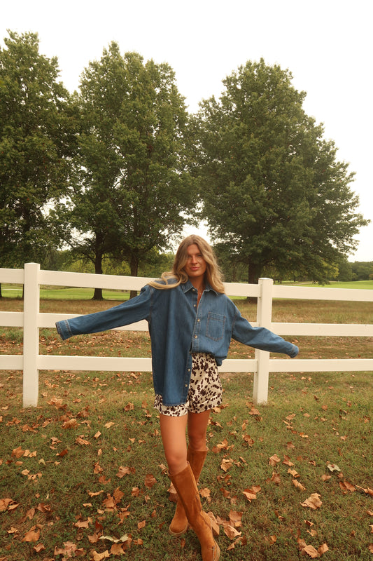 Hunter Denim Top