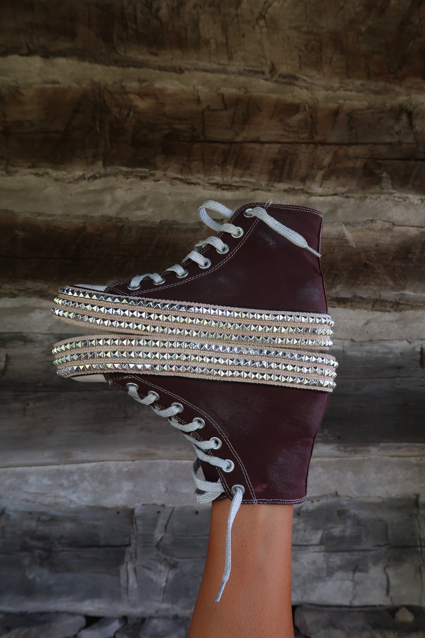 Chocolate Studded High Top
