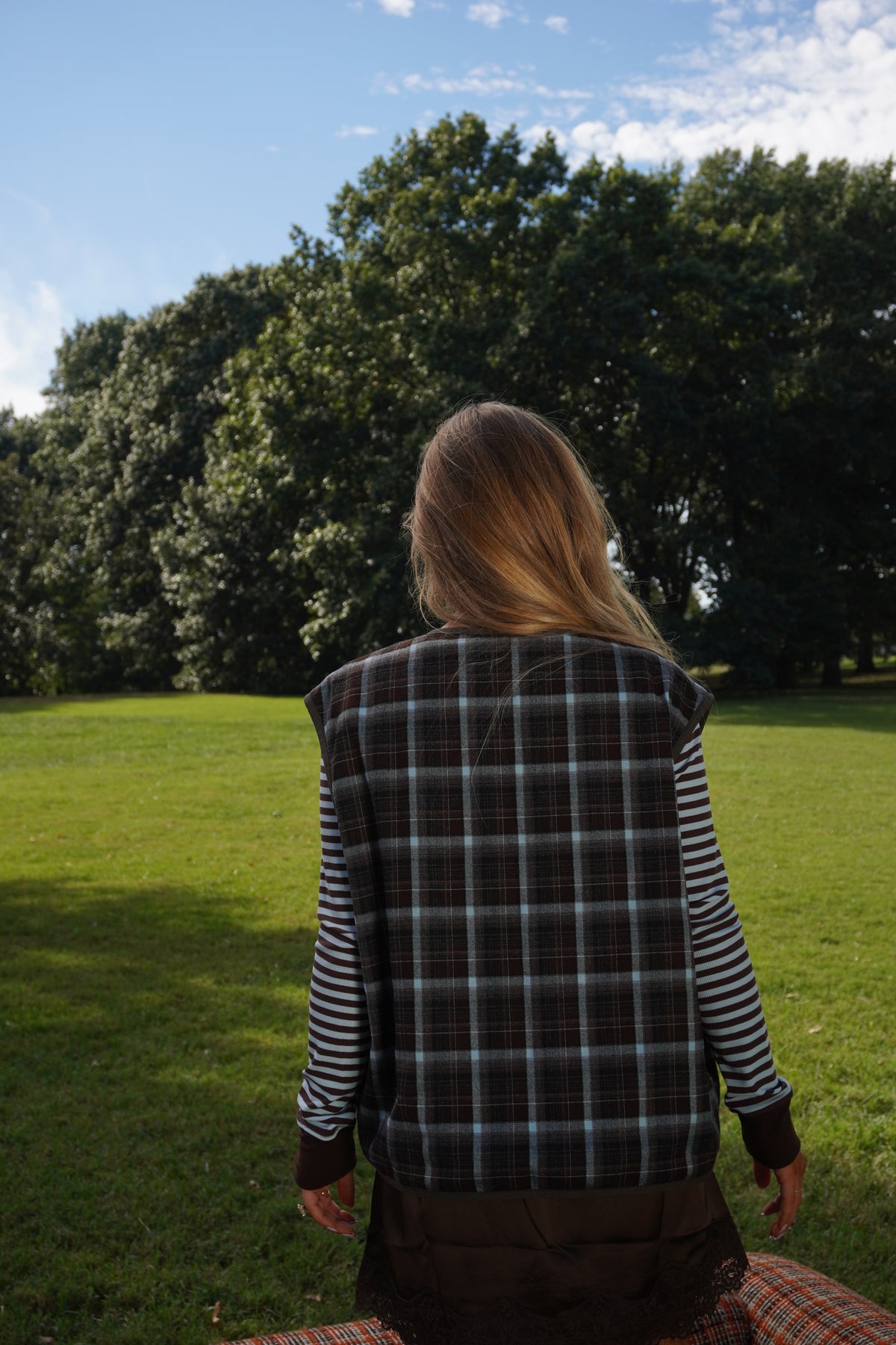Chan Man Plaid Vest