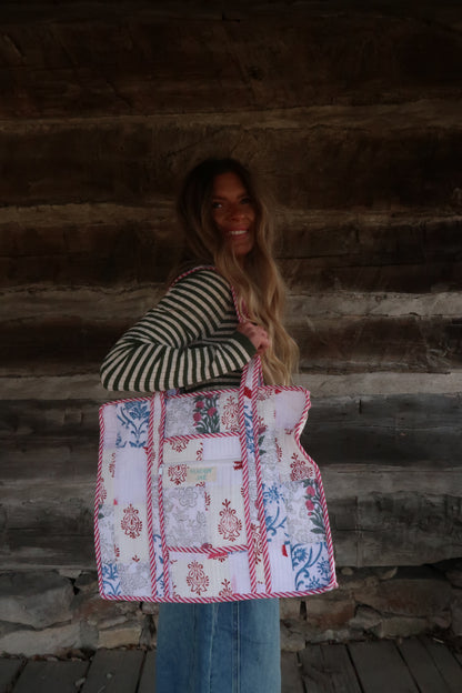 Nora Quilted Dote Bag