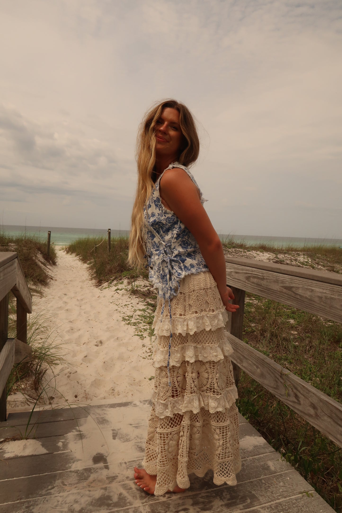 Salt & Blossom Vest