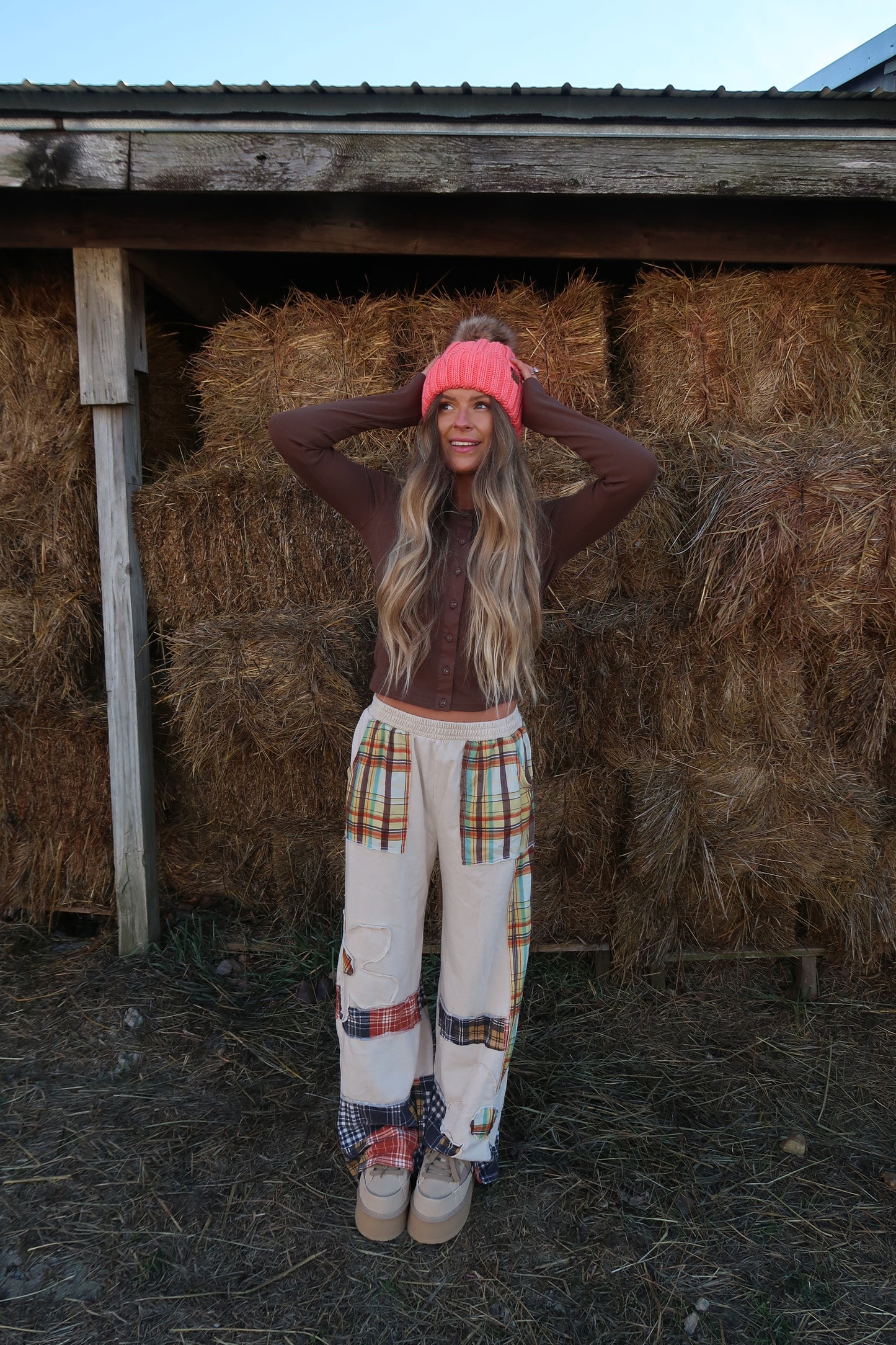 Into the Wild Plaid Pant