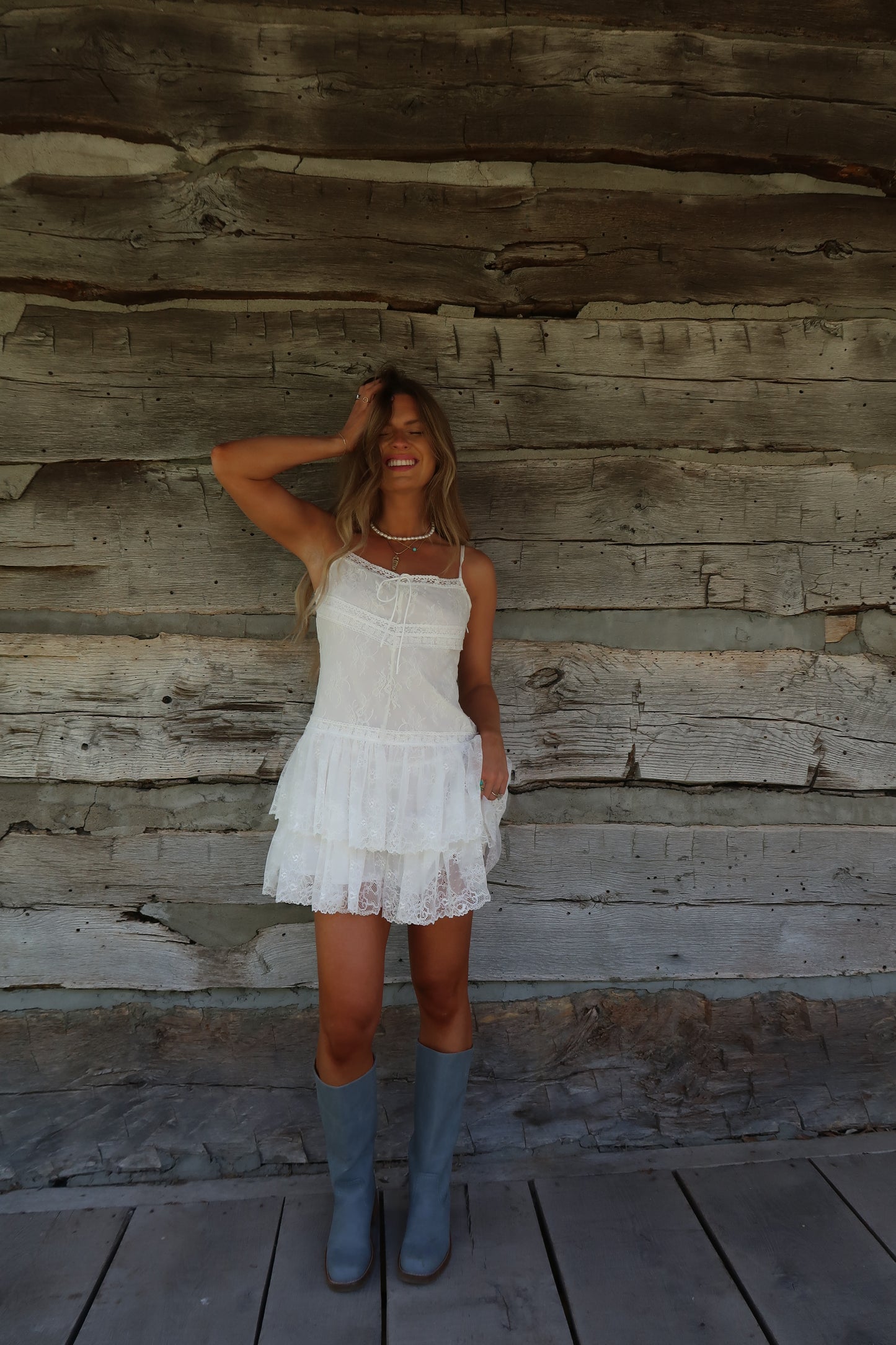 Coast Lace Romper