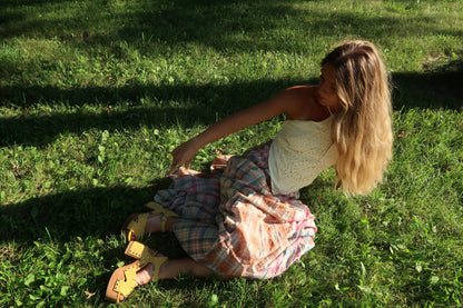 Summer Daydream Plaid Maxi Skirt/Midi Dress