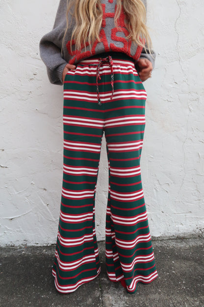 Holly Jolly Flare Sweatpants