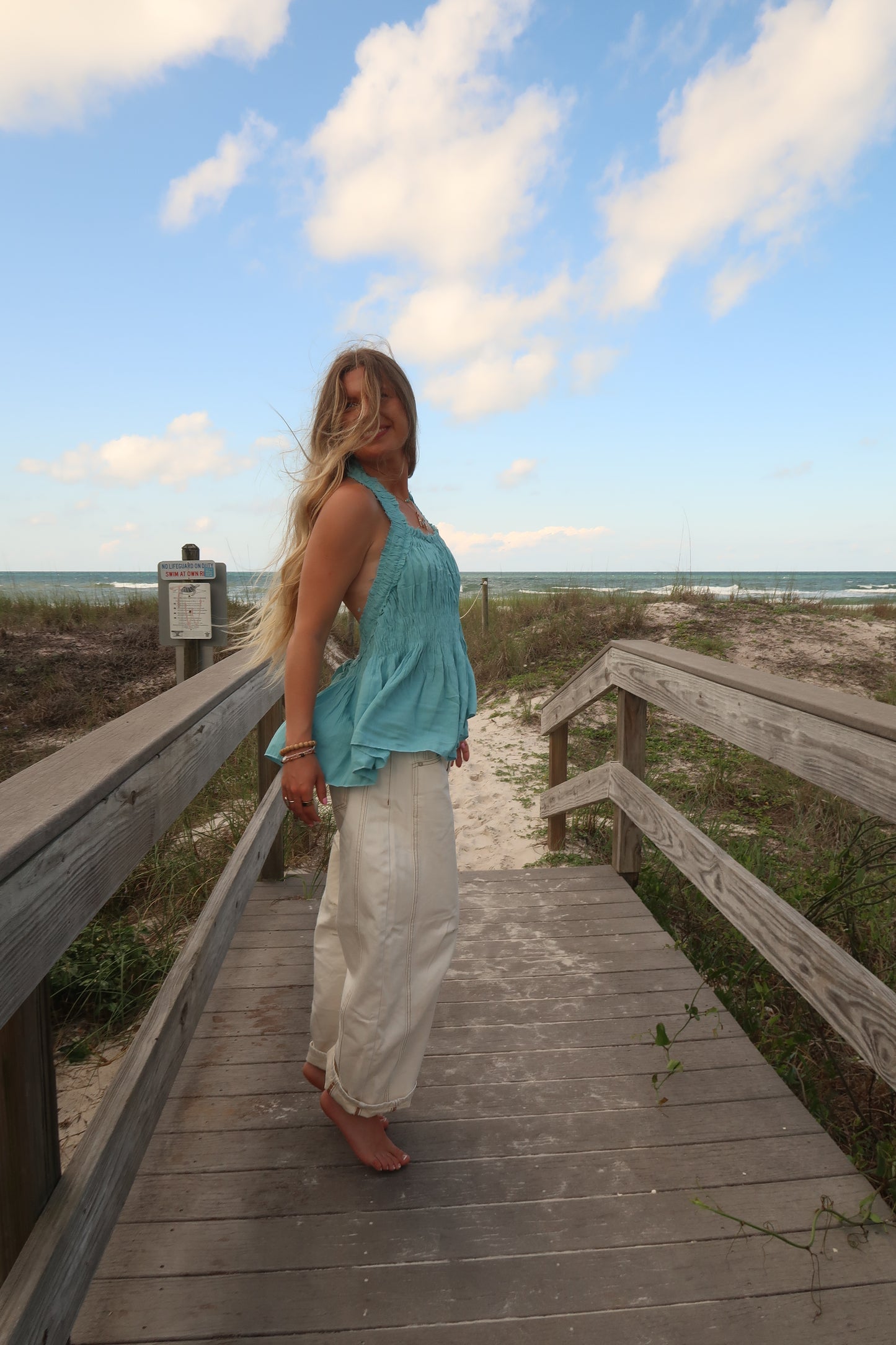 Lagoon Halter Top