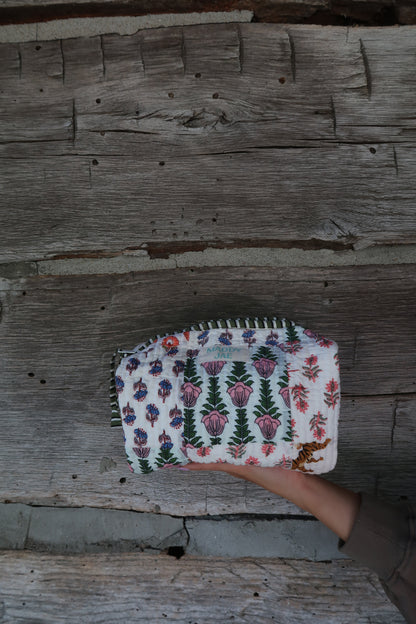 Lottie Quilted Cosmetic Bag