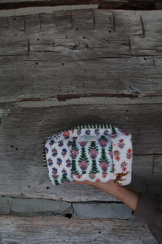Lottie Quilted Cosmetic Bag