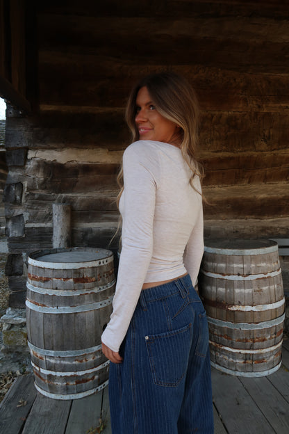 Oatmeal Back To Basics Long Sleeve