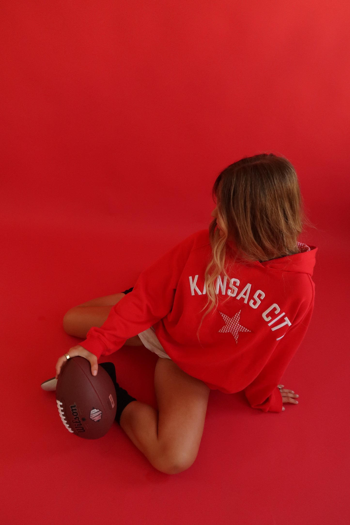 Kansas City Gingham Hoodie