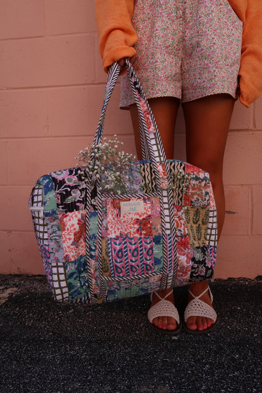 Vivi Quilted Duffle Bag