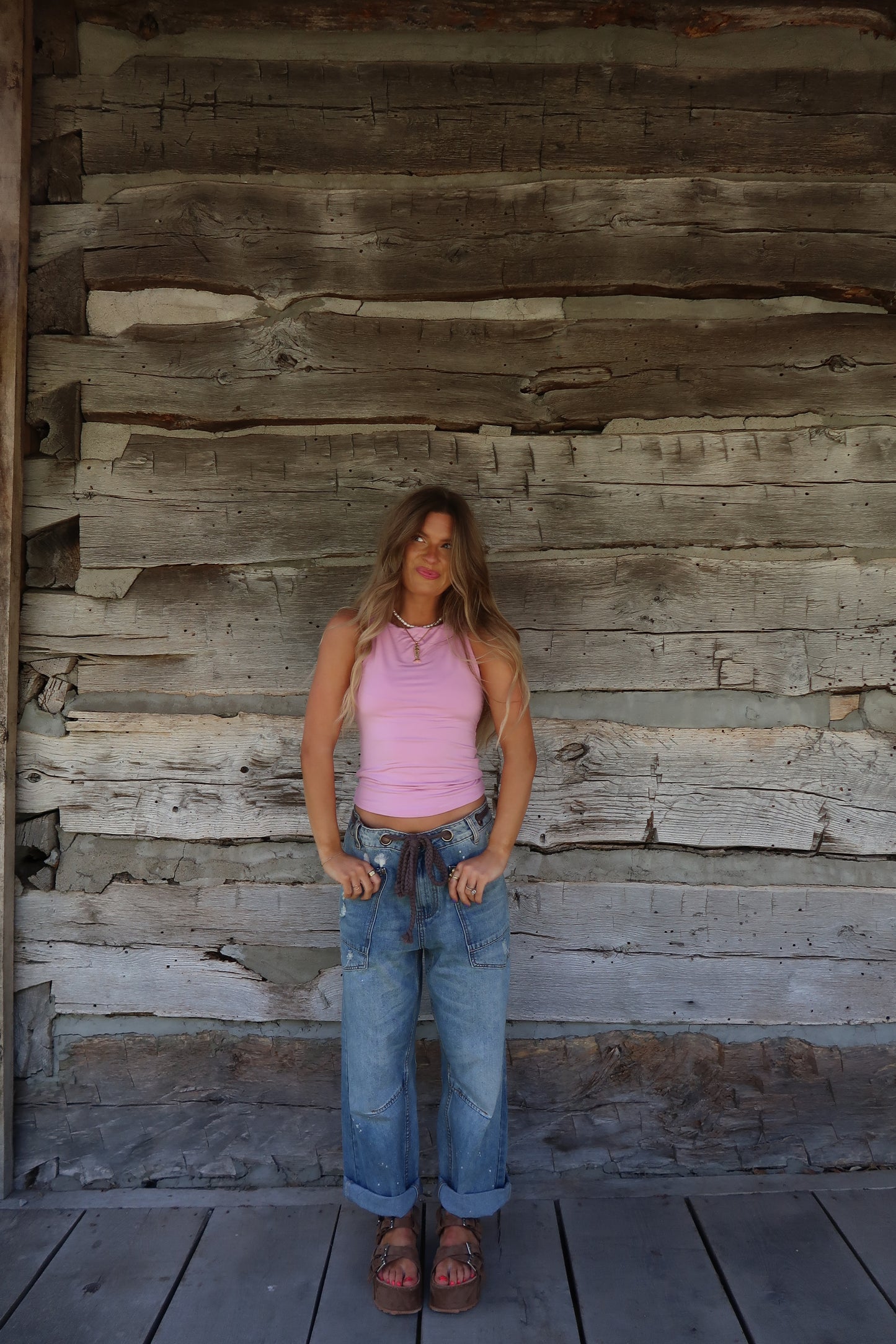 Taffy Back To Basics High Neck Tank