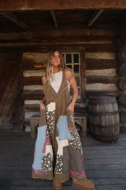 Feast mode patchwork Jumper