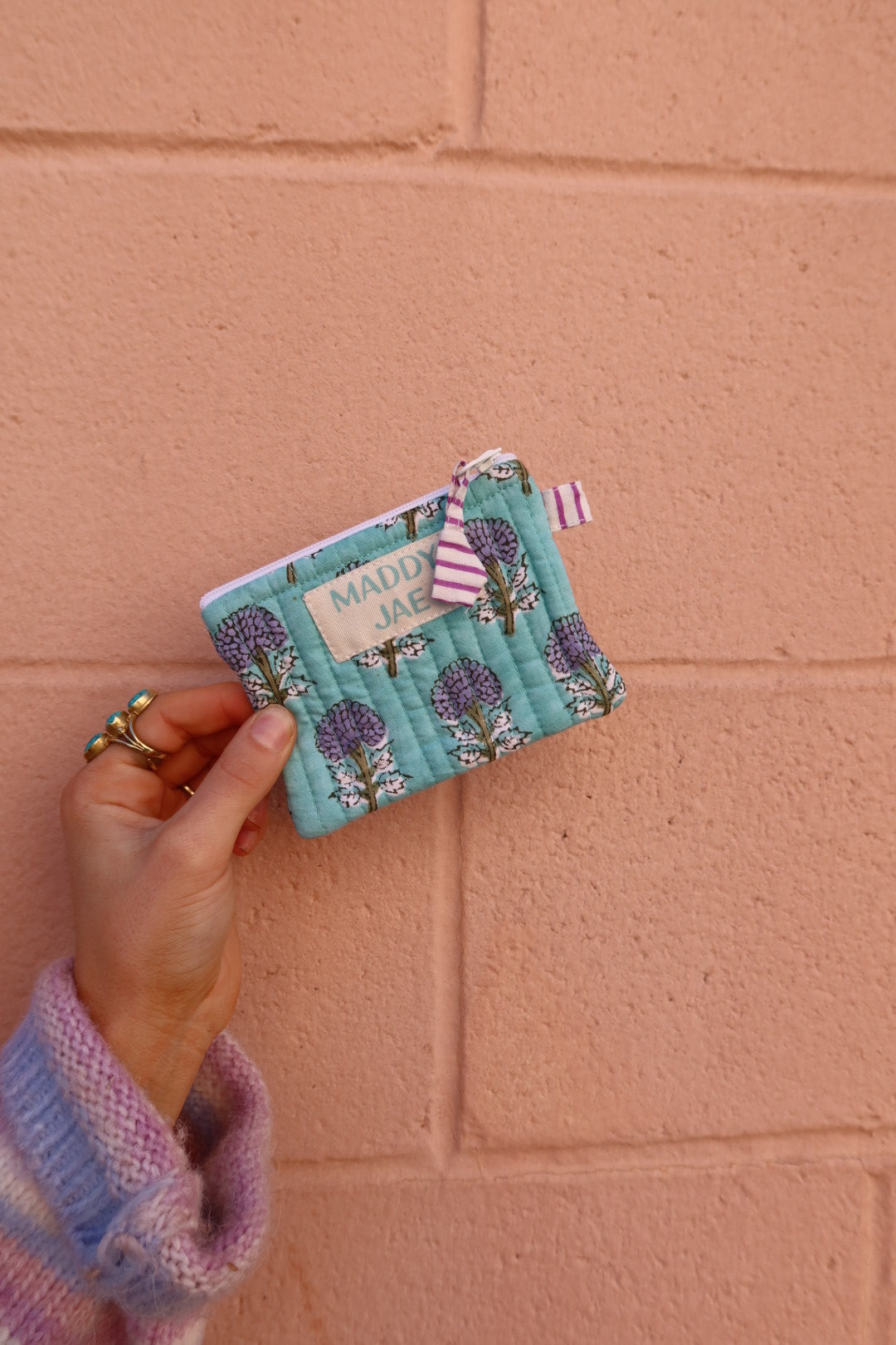 Quilted Card Holder