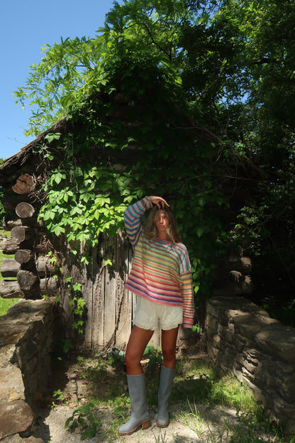 Crisp Air Stripe Sweater