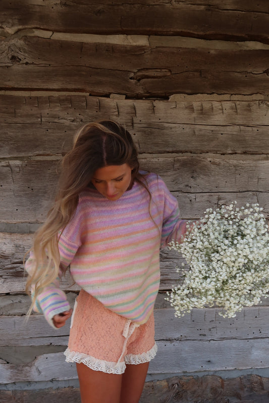 Fresh Air Stripe Sweater