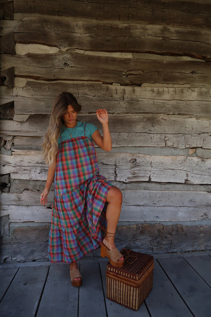 Candyland Tiered Maxi Dress