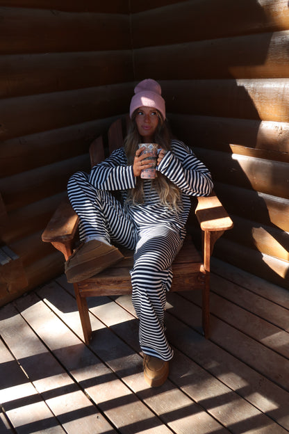 Mountain Air Stripe Long Slv