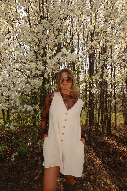 Lenny Linen Romper