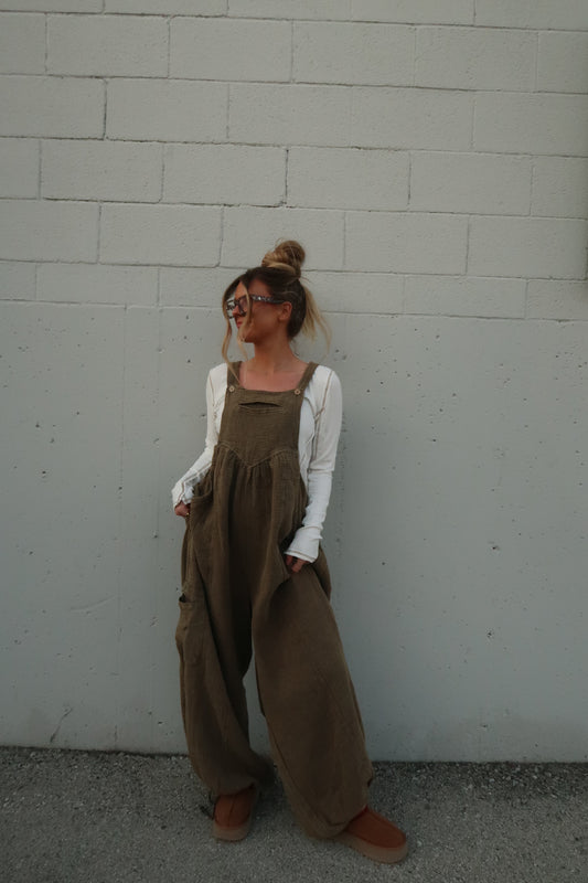 olive you overalls