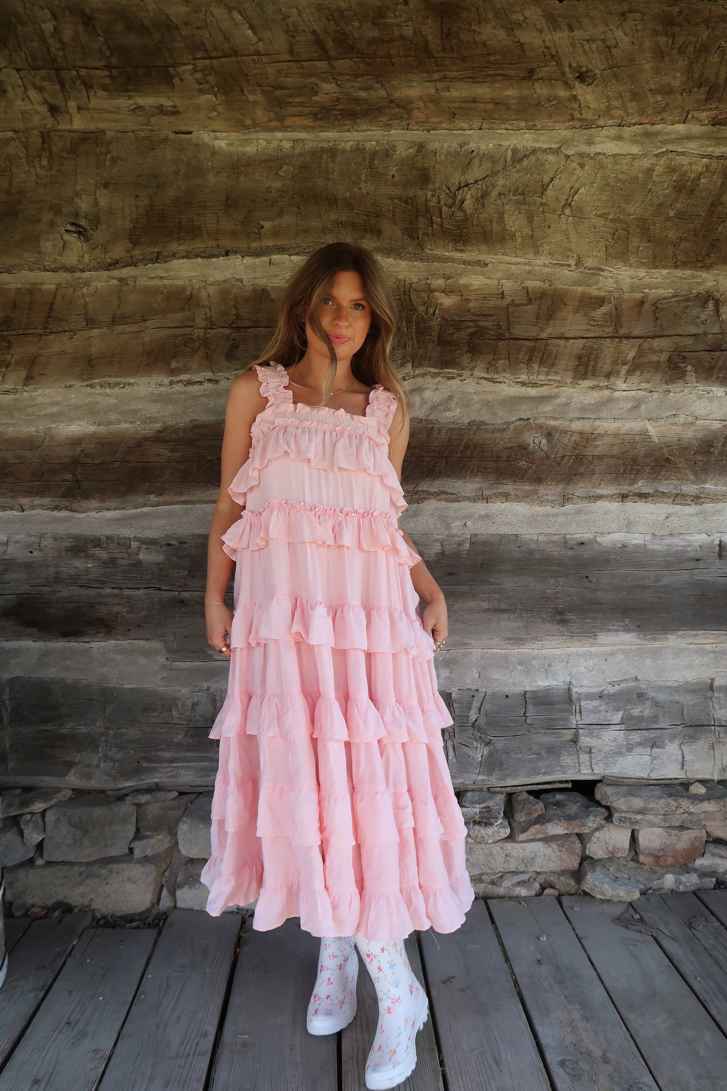Petal Dream Midi Dress