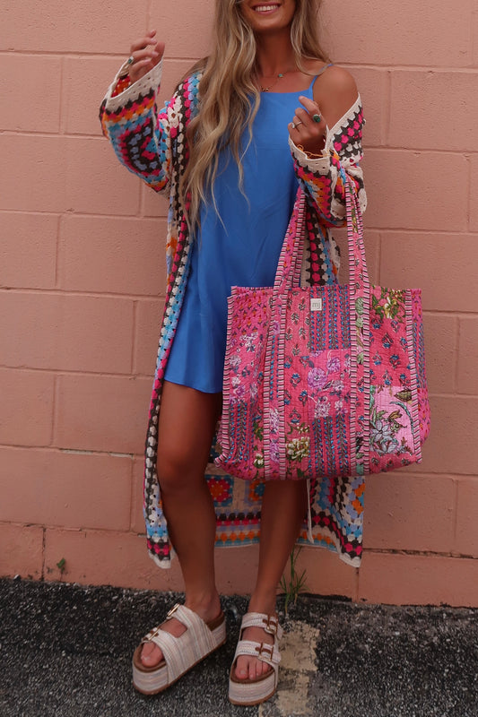 Piper Quilted Tote Bag