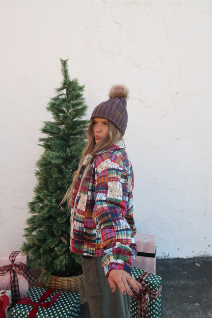 Funky Fun Patchwork Puffer