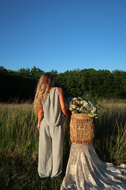 Clover Gingham Tank