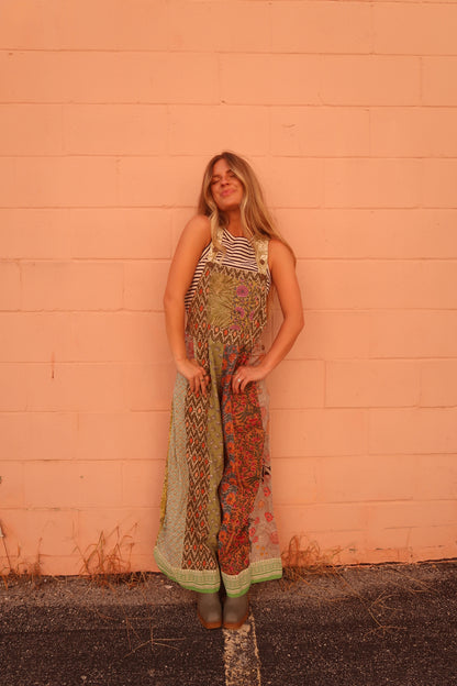 Susie Patchwork Overalls