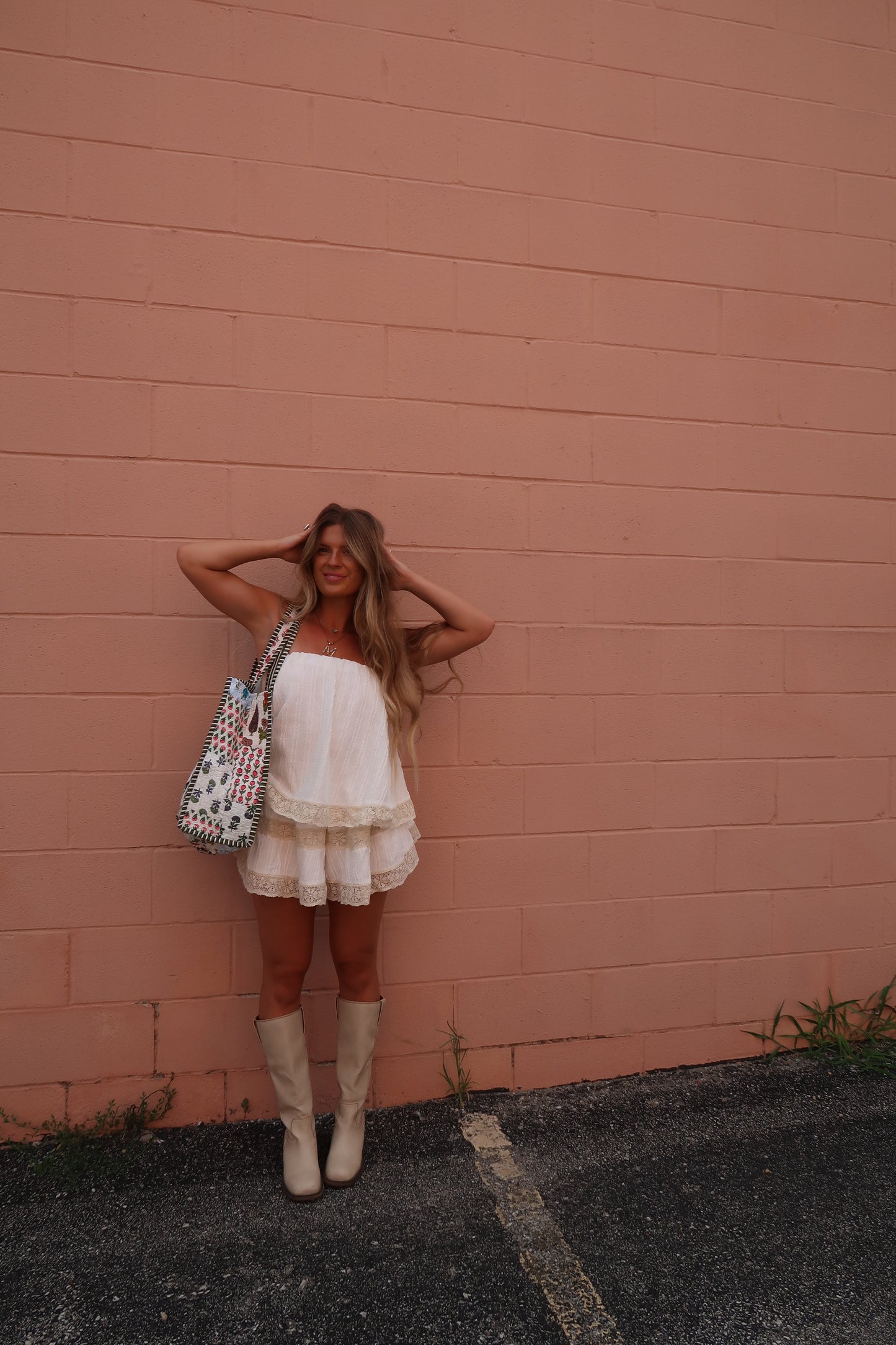 Lottie Quilted Tote Bag