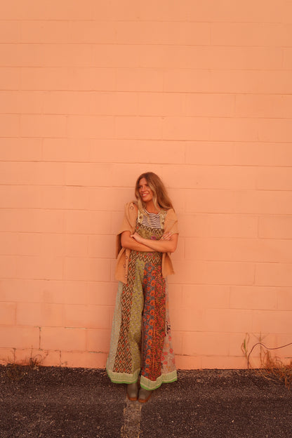 Susie Patchwork Overalls