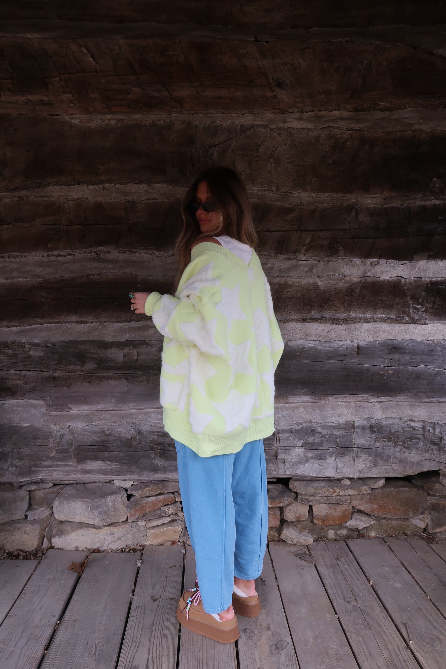 Lucky Gal Star Cardigan
