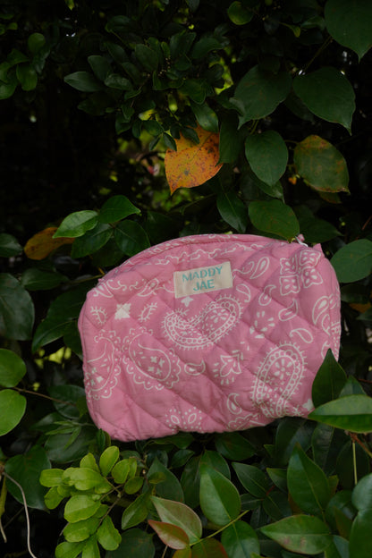 Makia Quilted Cosmetic Bag