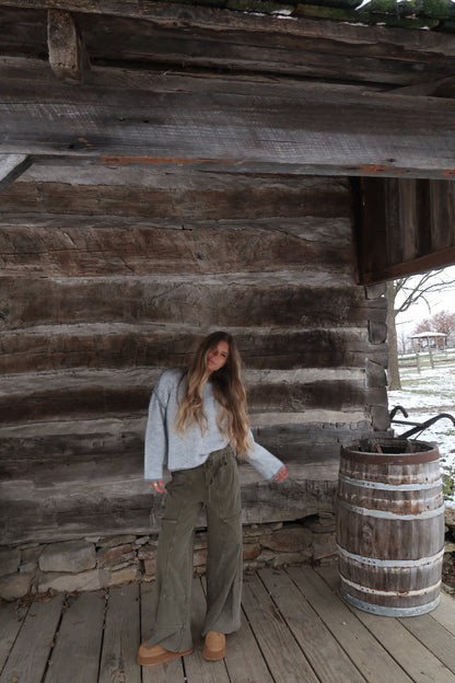 Moonlight Contrast Sweater