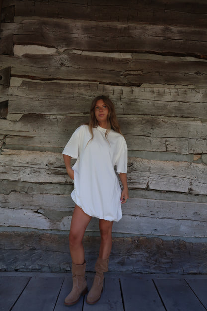 White Bubble Dress