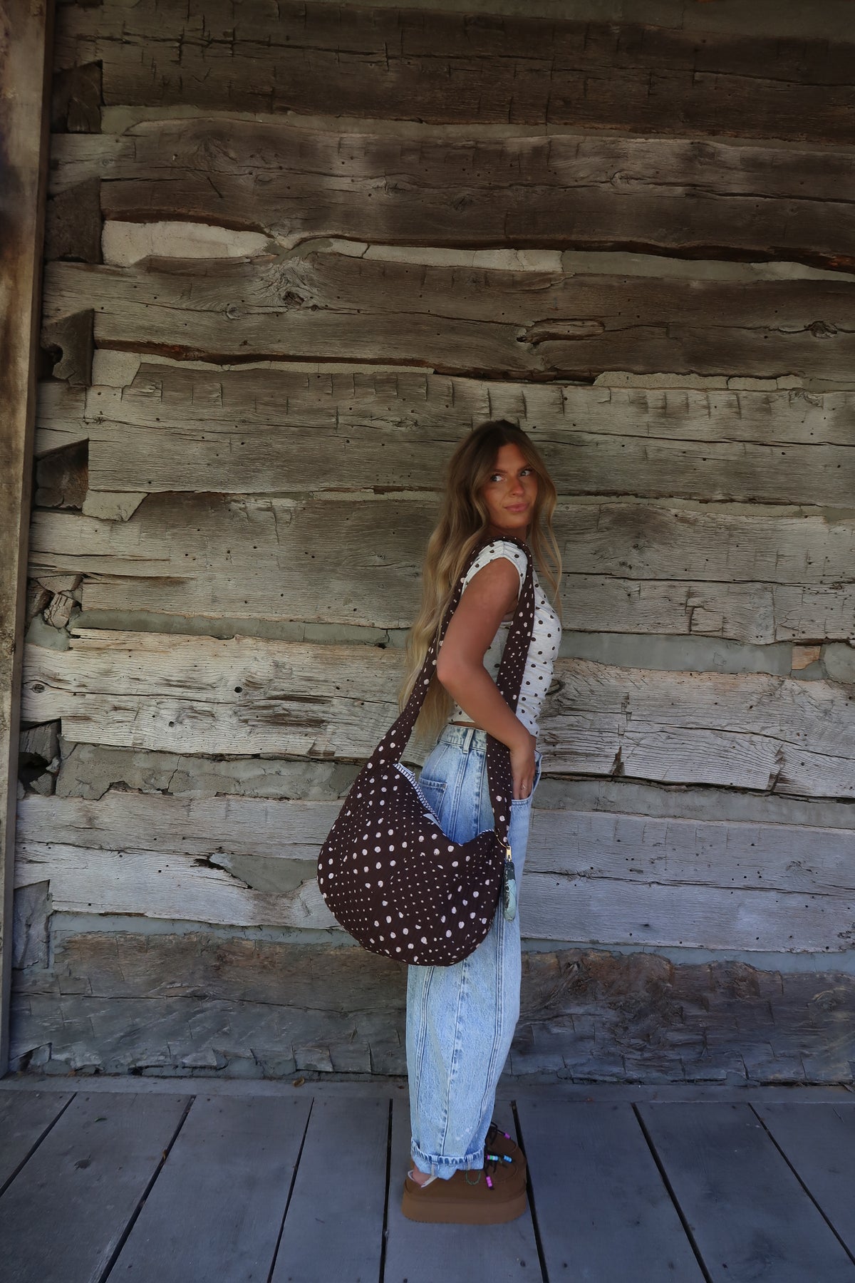 Coco Patchwork Quilted Hobo Bag