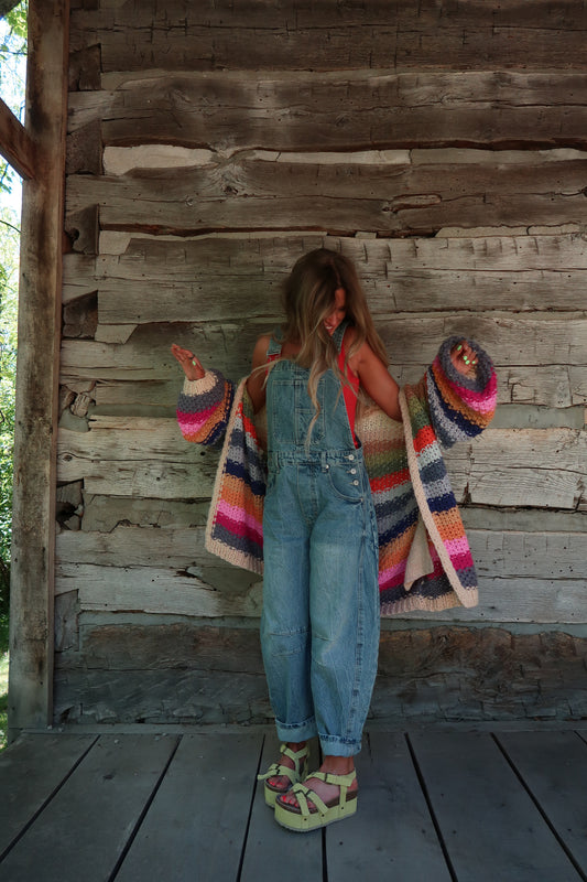 Crayola Stripe Cardi